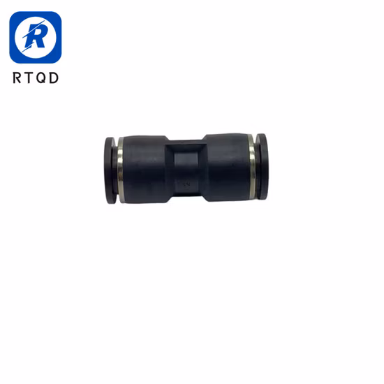 Acessórios de conector rápido para mangueira de ar pneumática série PU série PU.  Encaixe pneumático PU8