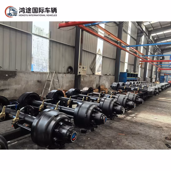 Freio hidráulico BPW Eixo do reboque Parte do reboque Peças do eixo do caminhão Eixo do reboque Eixo BPW para venda